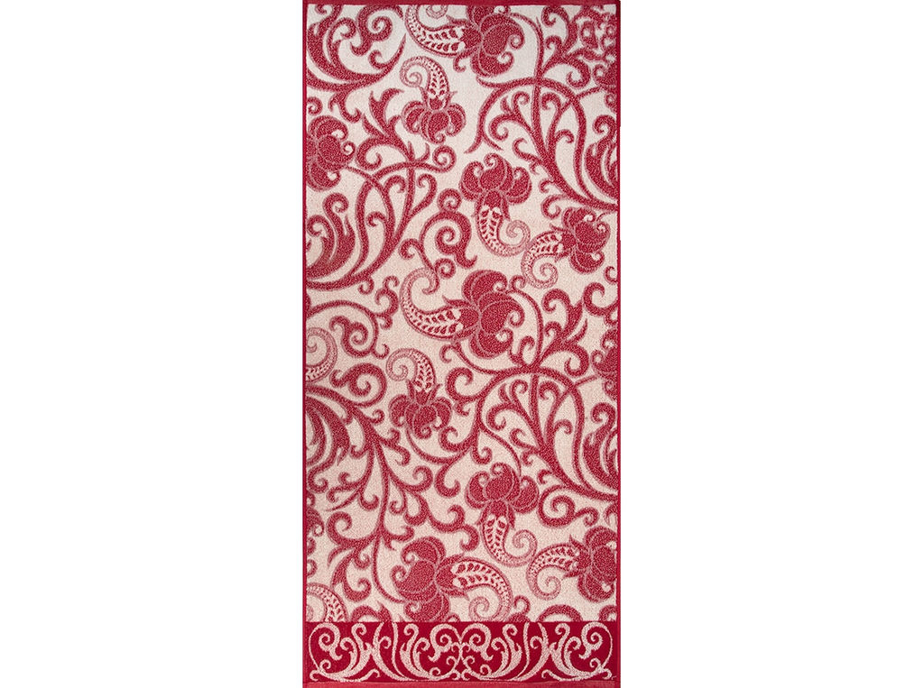 Полотенце махровое 6с102.411ж1 Шахеризада (бордо) 67х150см