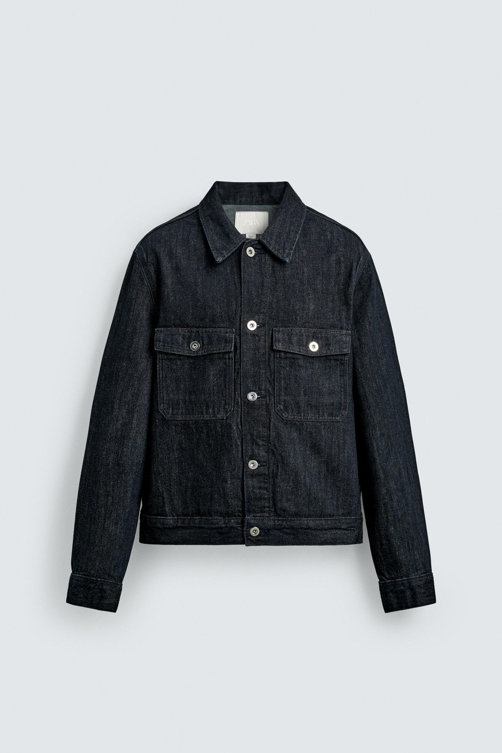 CAZADORA DENIM B?SICA / ?ndigo - Zara фото 7