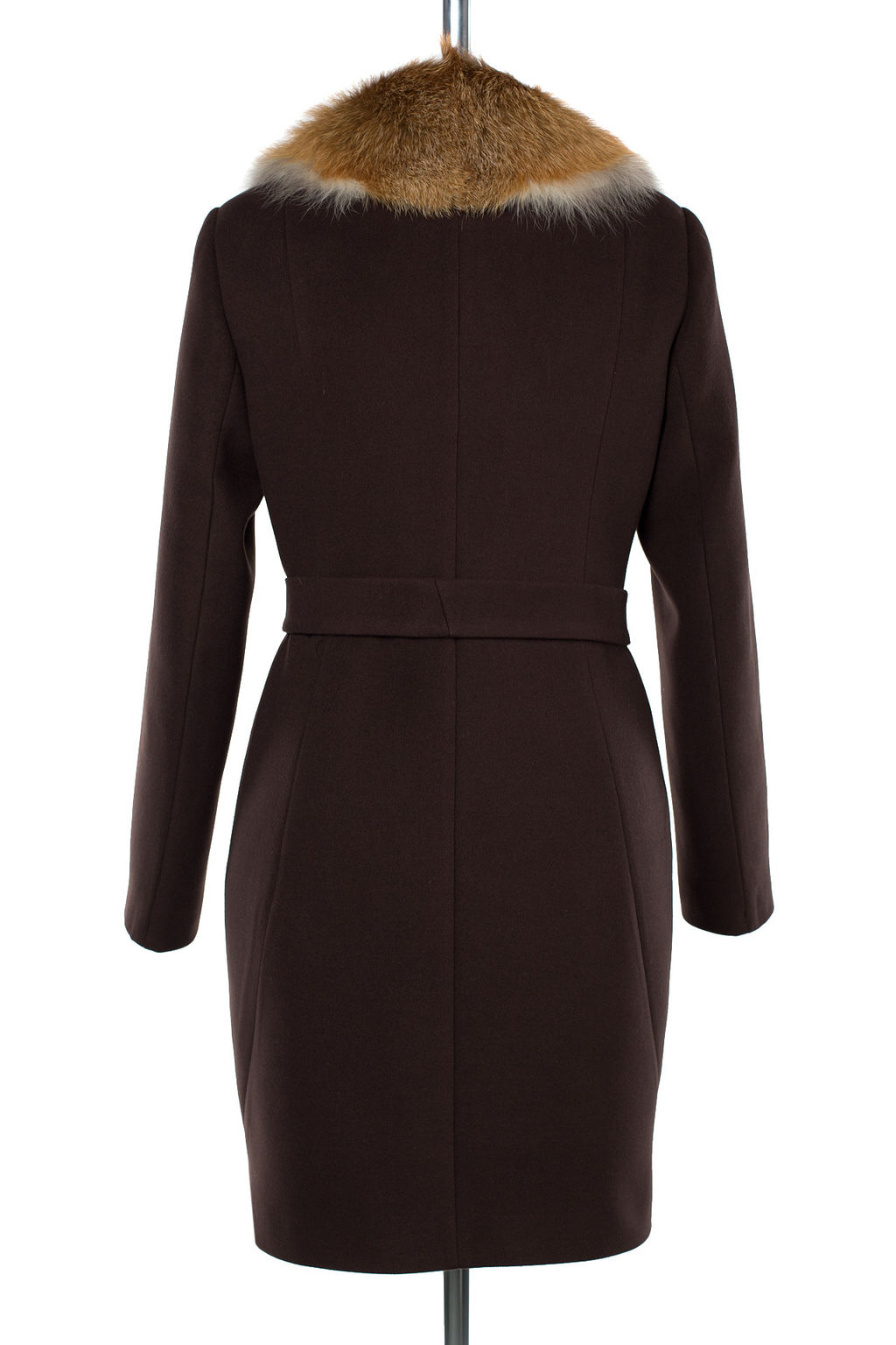 Мех натуральный (лиса) Пальто утепленное Холлофайбер 300 - El podio фото 6