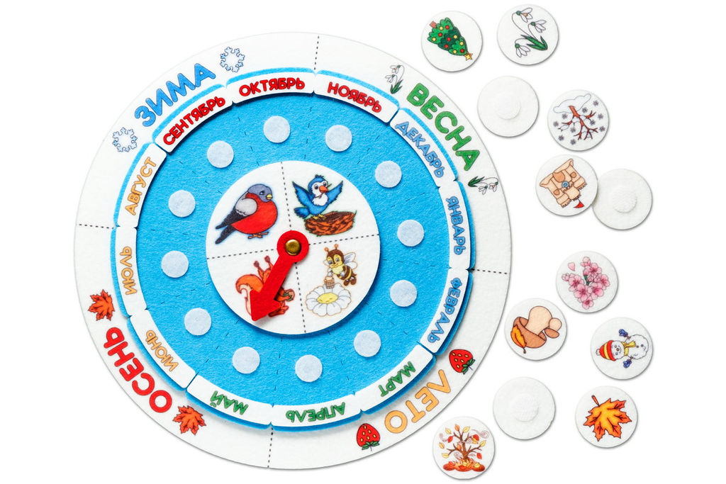Дидактический коврик Времена года - Smiledecor фото 2