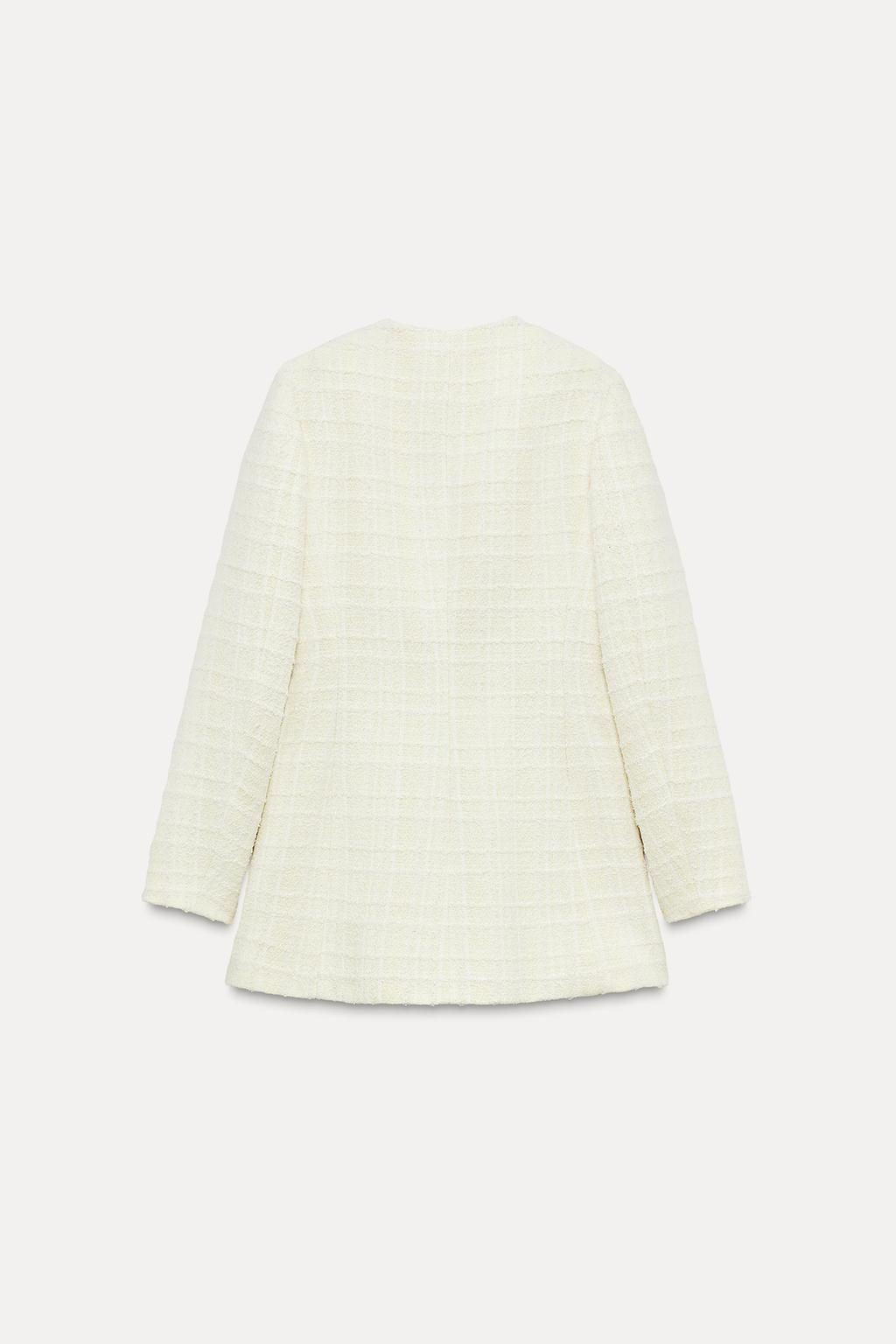 LONG STRUCTURED BLAZER - Zara фото 5