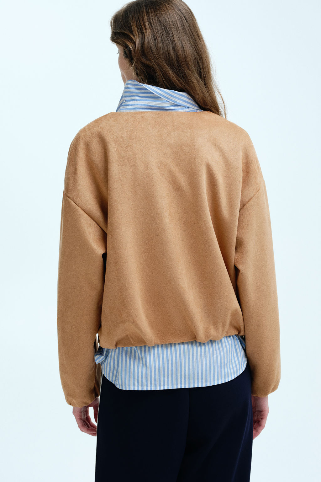 Chaqueta oversize de punto - H&m фото 7