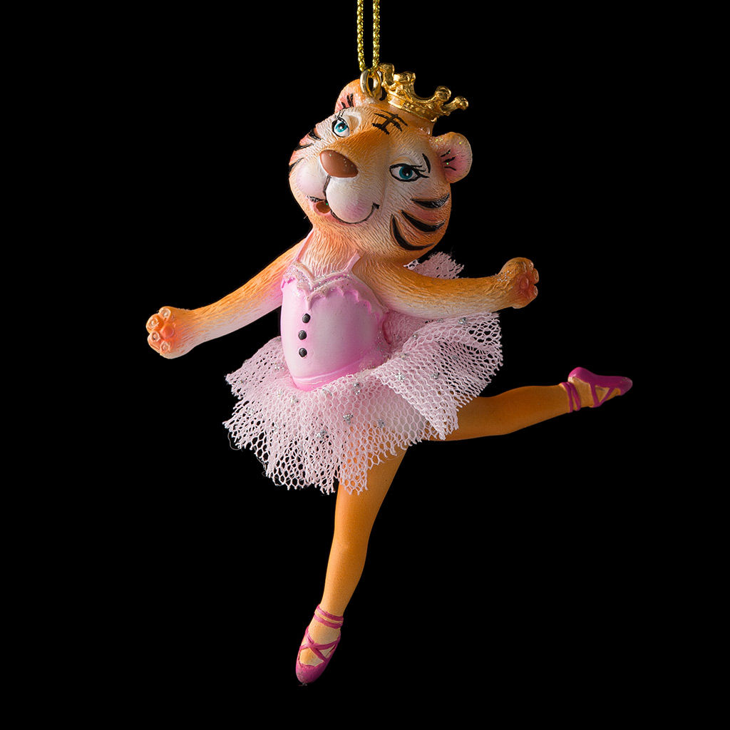 Цена за 1 шт. Украшение ErichKrause Decor Тигриный пируэт 10см