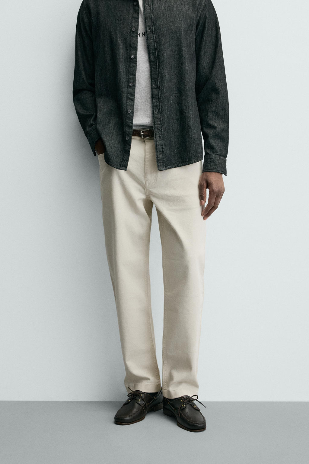PANTAL?N STRAIGHT FIT / Crudo - Zara фото 2