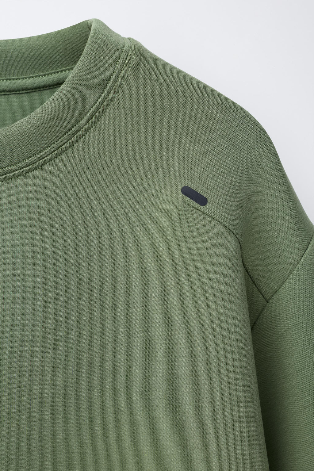 CAMISETA SPORTY LOGO / Verde medio - Zara фото 6