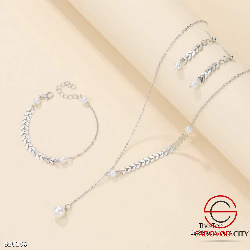 Набор 3в1 серьги, браслет и колье - Bruno фото 2