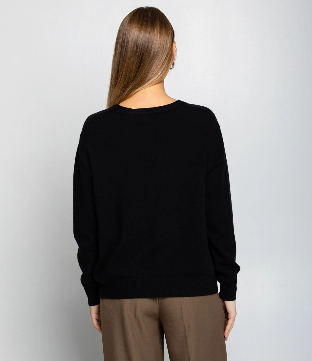 Джемпер #КТ20802, чёрный - Dommod фото 3