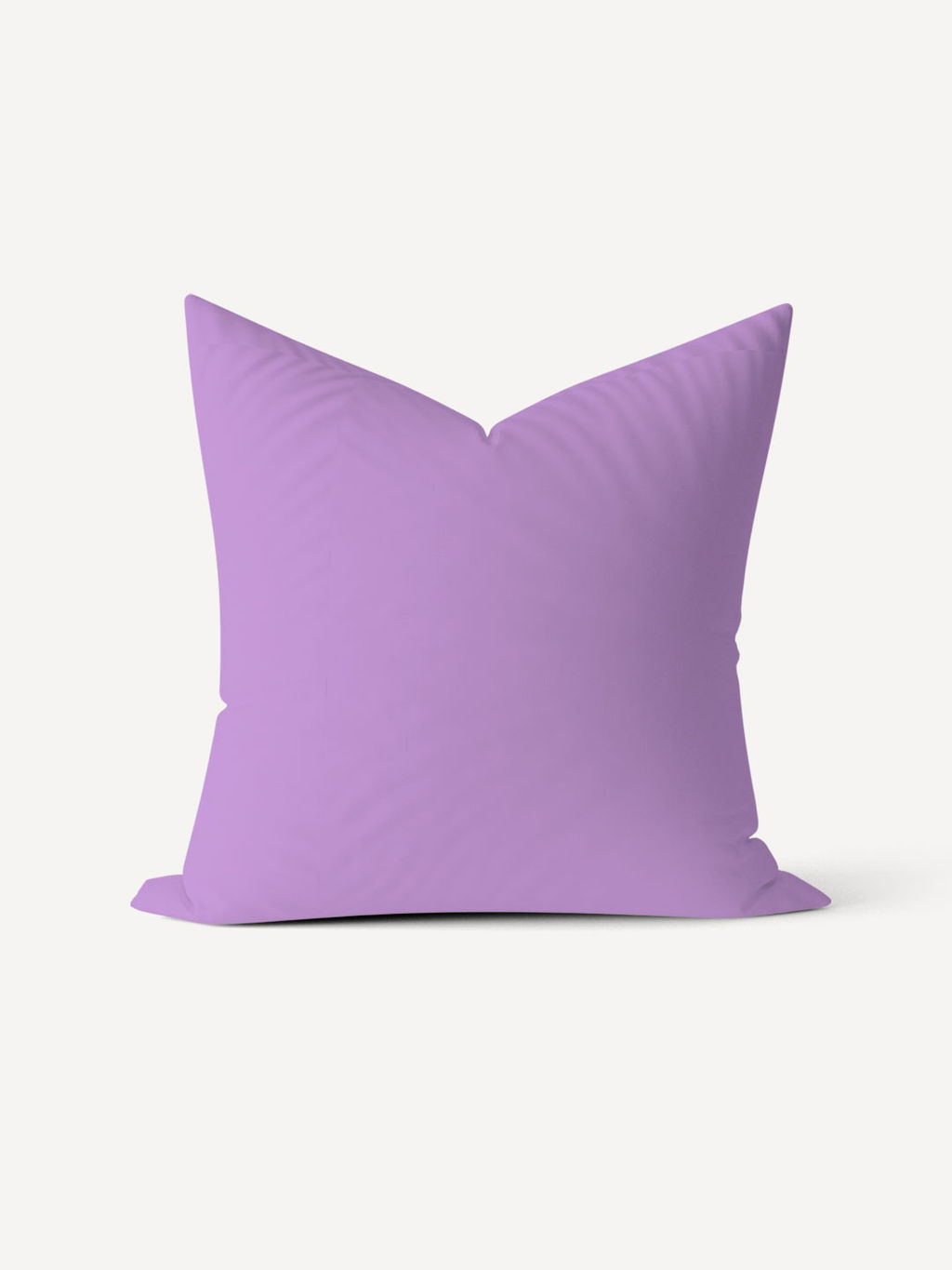 Наволочка поплин гладкокрашеный на молнии - Сиреневый 70х70