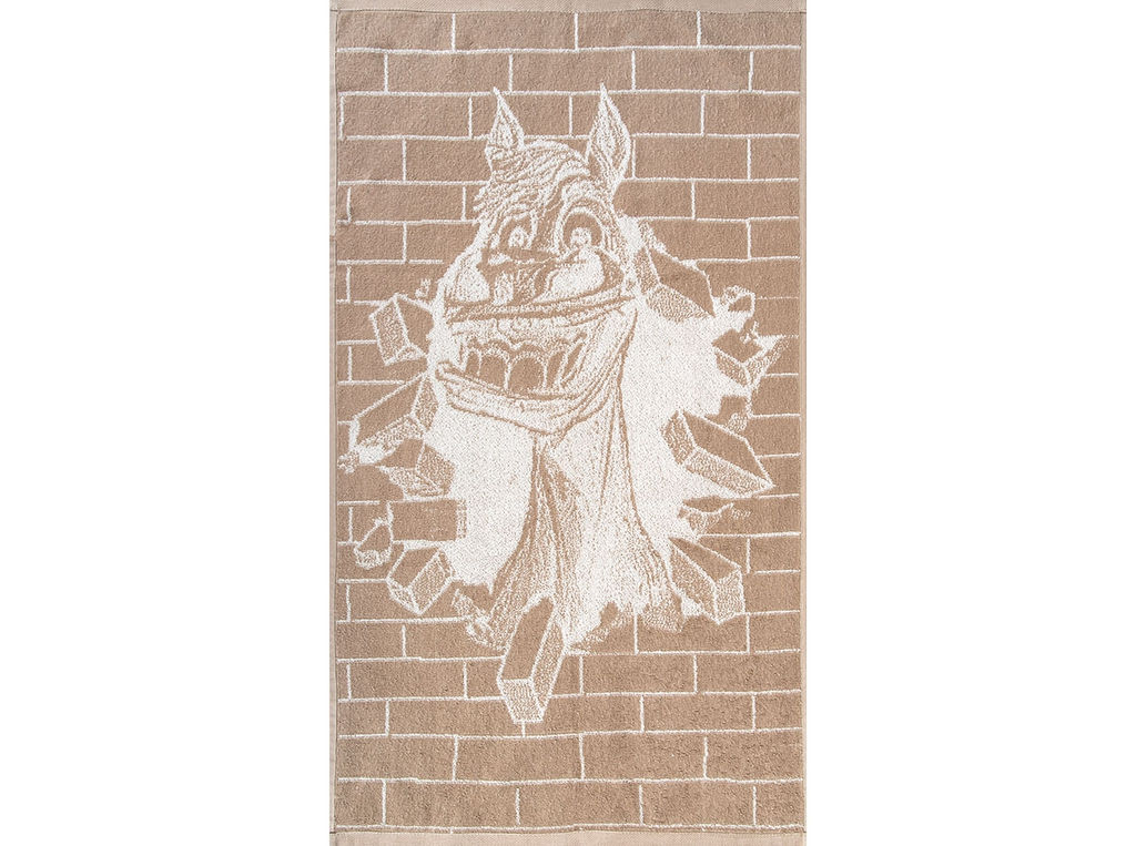 Полотенце махровое 6с103.512ж2 Здрасте конь (лен3) 50х90см