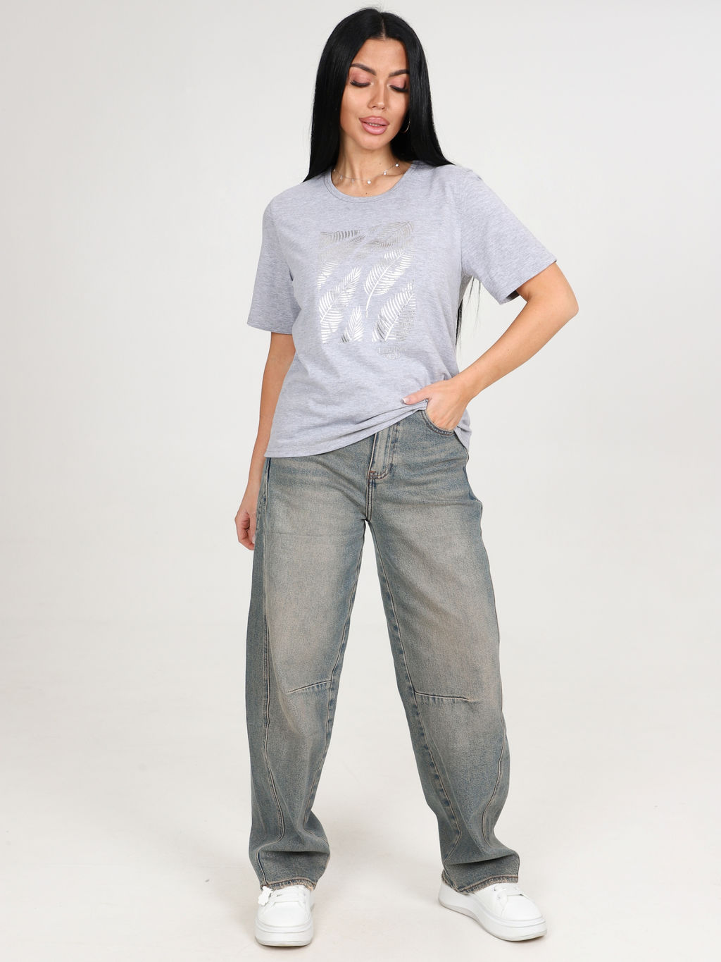 Футболка Серая (М-980)