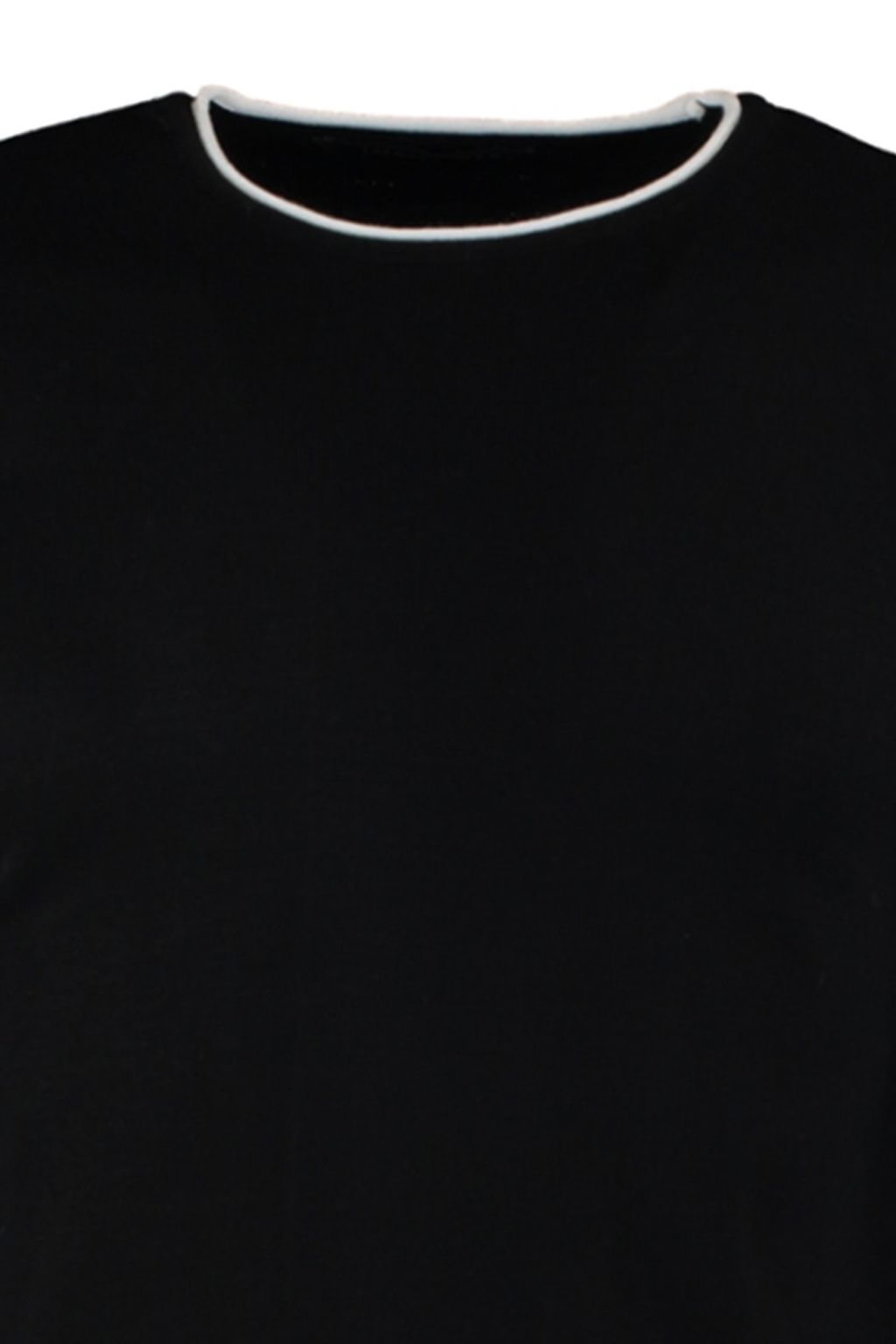 Trendyolmilla Man Lacivert Erkek Slim Fit Dar Kesim Kontrast Yaka Biyeli Kazak TMNAW21KZ2499  фото 13