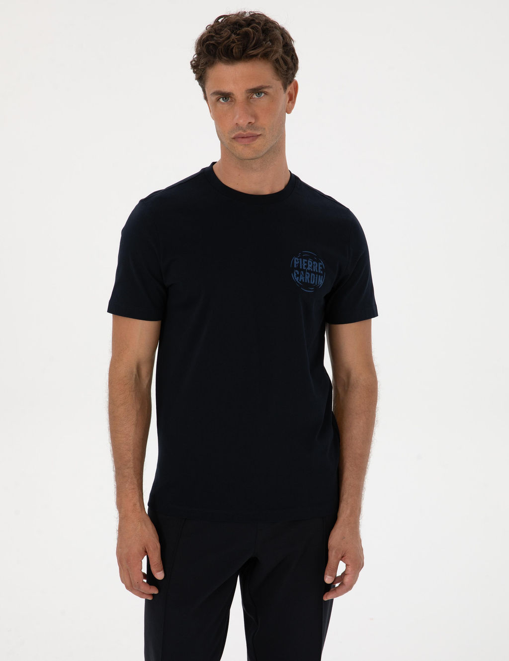 Lacivert Regular Fit Ti__rt