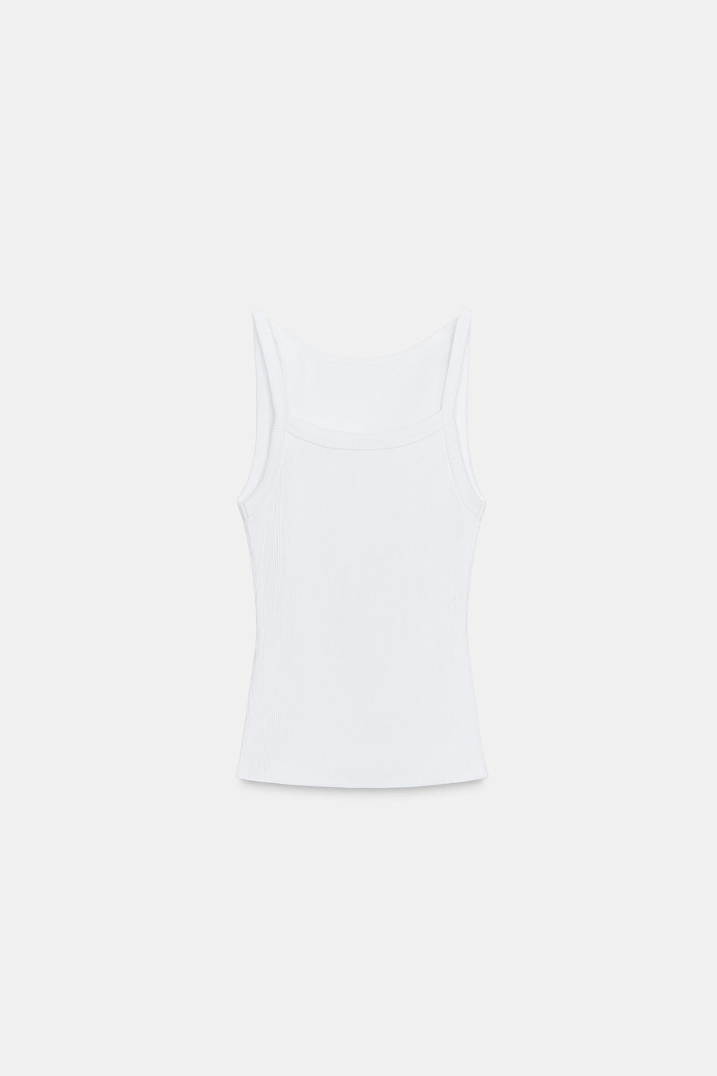 RIBBED HALTER TOP - Zara фото 3
