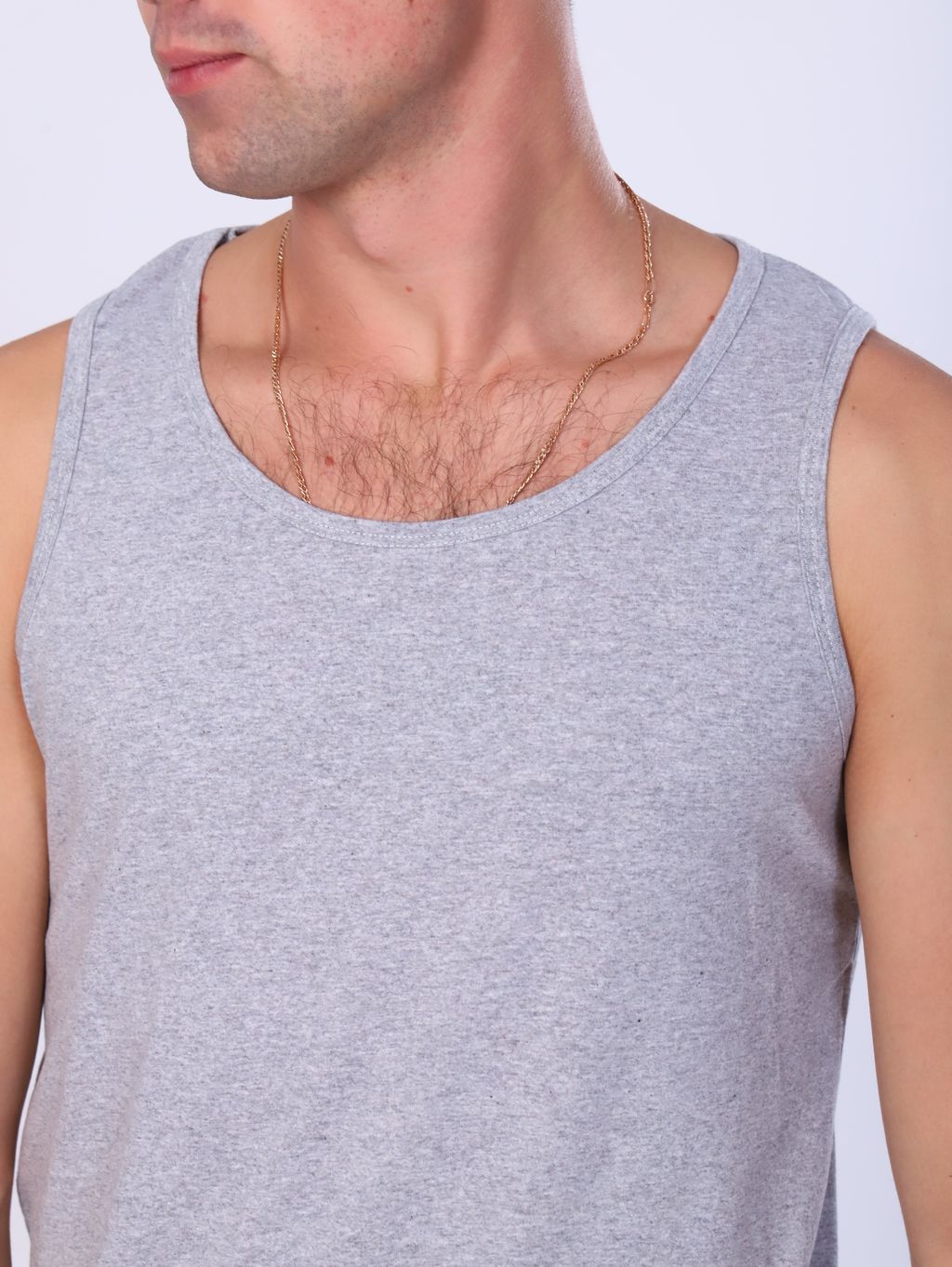 М20 майка мужская (серый) - Иванушка-трикотаж фото 2