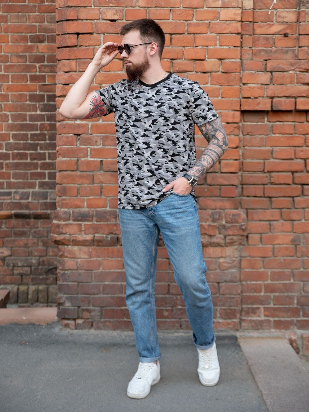 Футболка мужская 54287 Серый 690 Lets go - Let's go фото 6