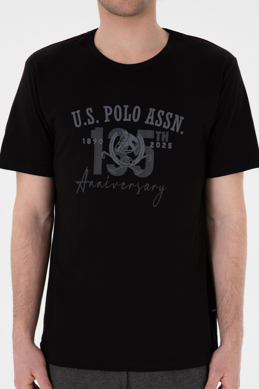 Erkek Siyah Pijama Tak_m_ Sepette S_rpriz _ndirim - U.s. polo assn фото 6