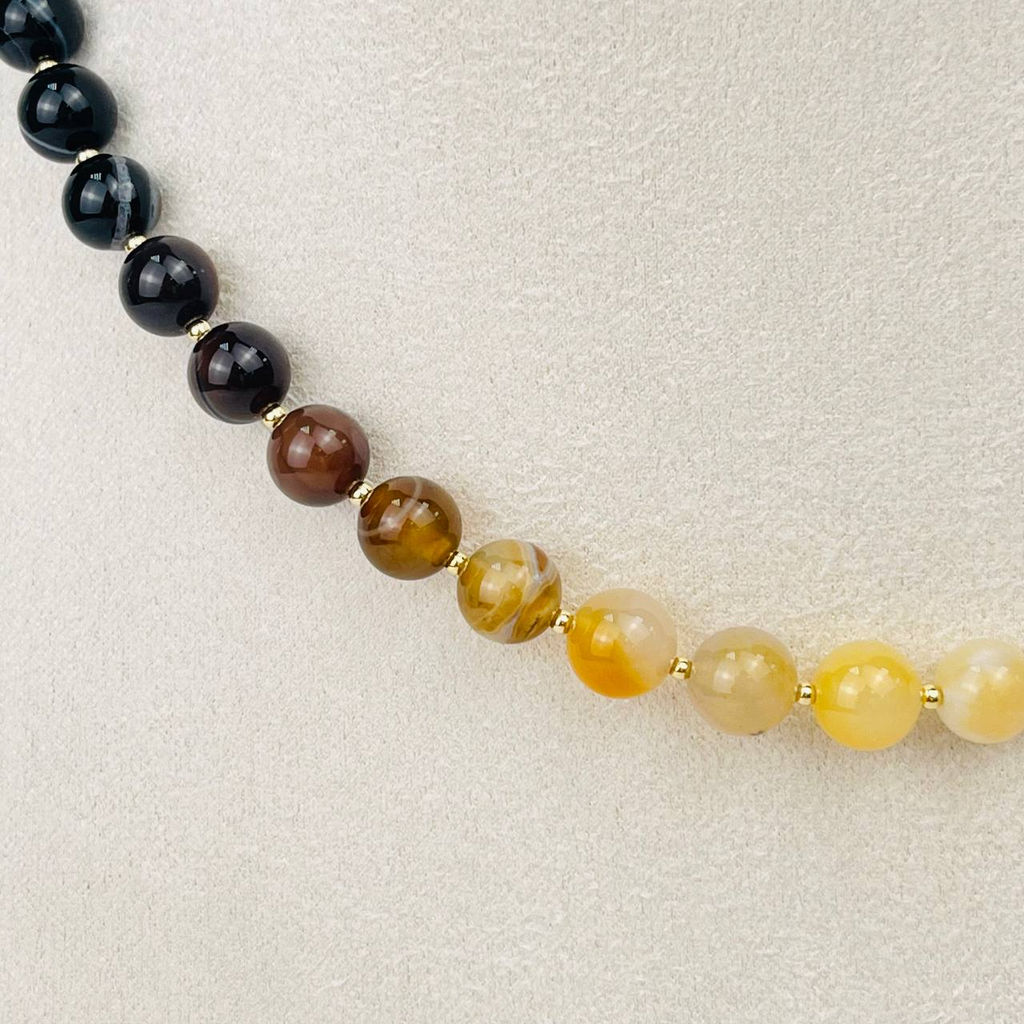 Колье из Агата 45 см