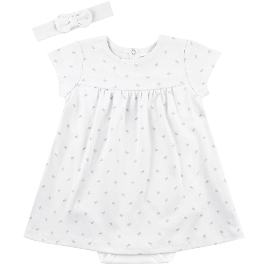 Комплект Youlala боди-платье и повязка интерлок