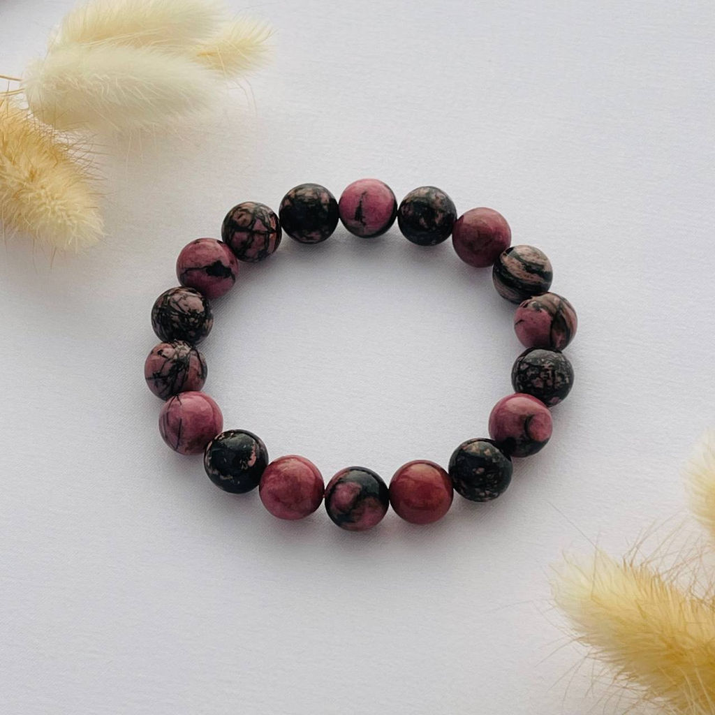 Браслет из Родонита 19,5 см