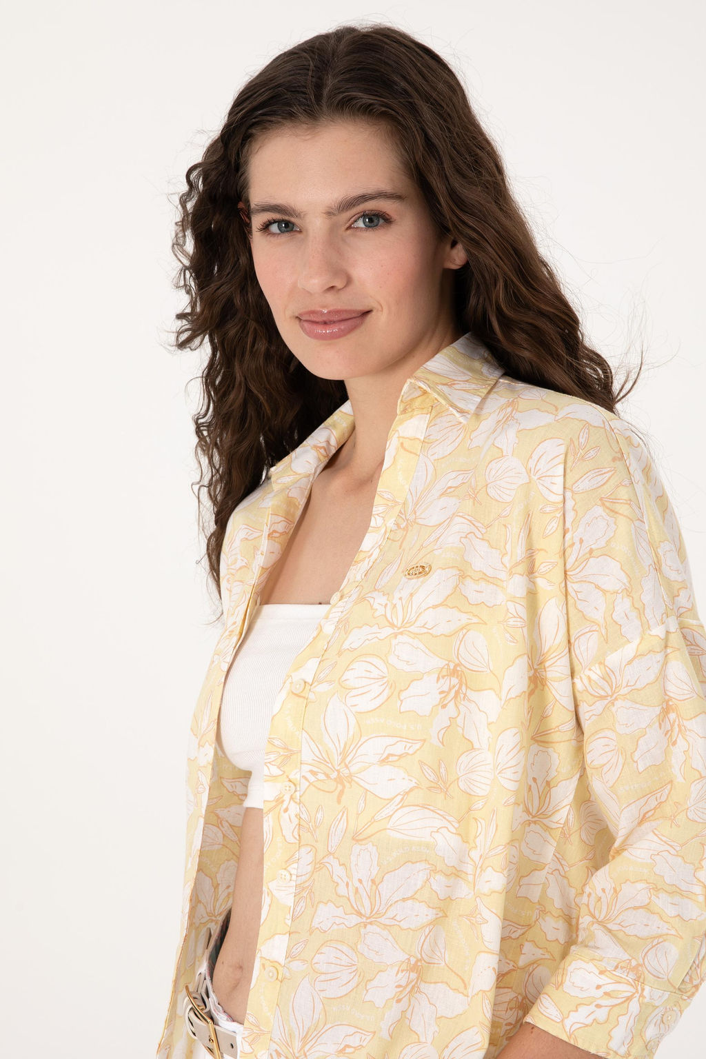 Kad_n A__k Haki Uzun Kollu G_mlek Sepette S_rpriz _ndirim - U.s. polo assn фото 2