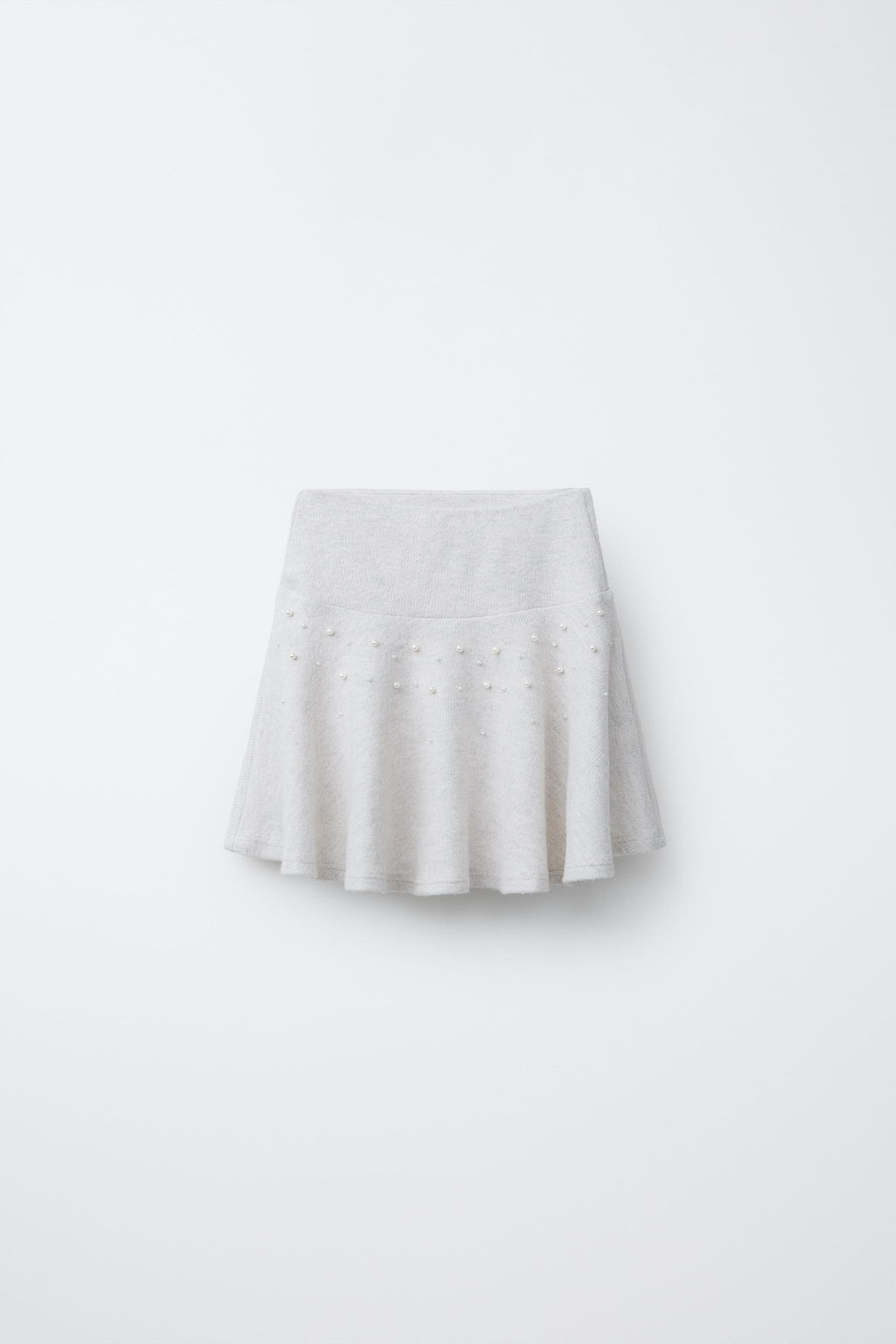 SOFT TOUCH FAUX PEARL SKIRT