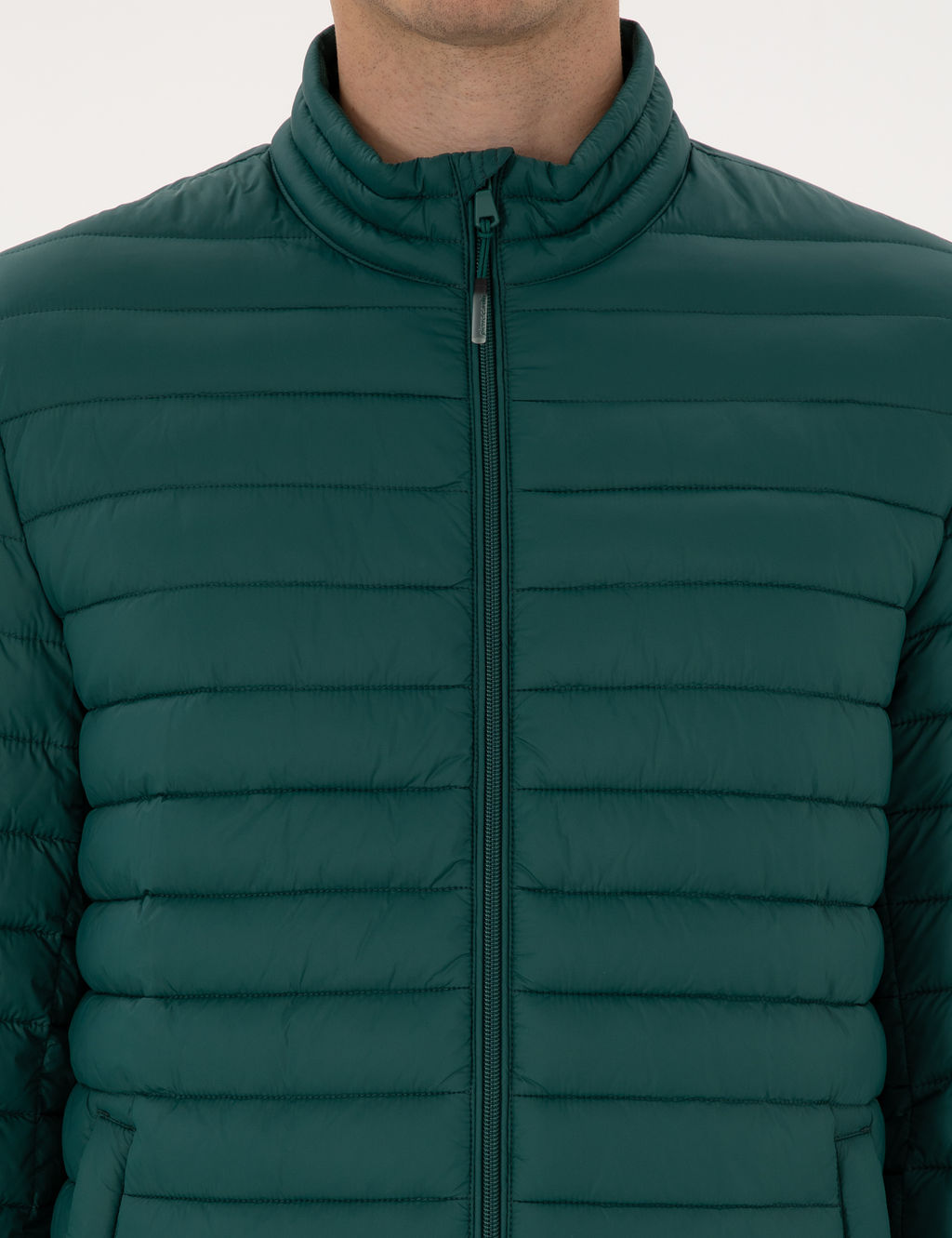 Koyu Ye_il Kapitone Basic Mont