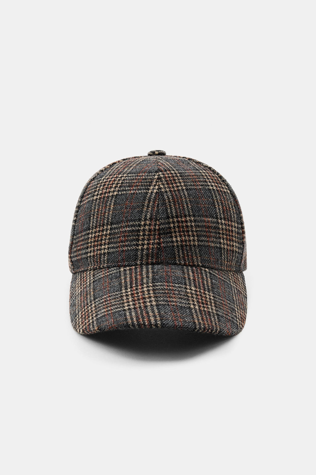 CHECK WOOL CAP - Zara фото 3