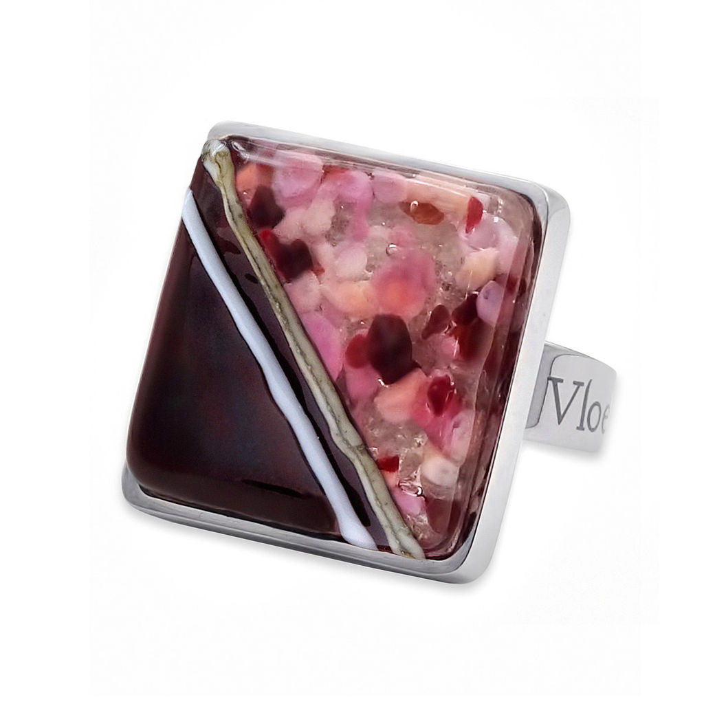 Кольцо из муранского стекла CHIC