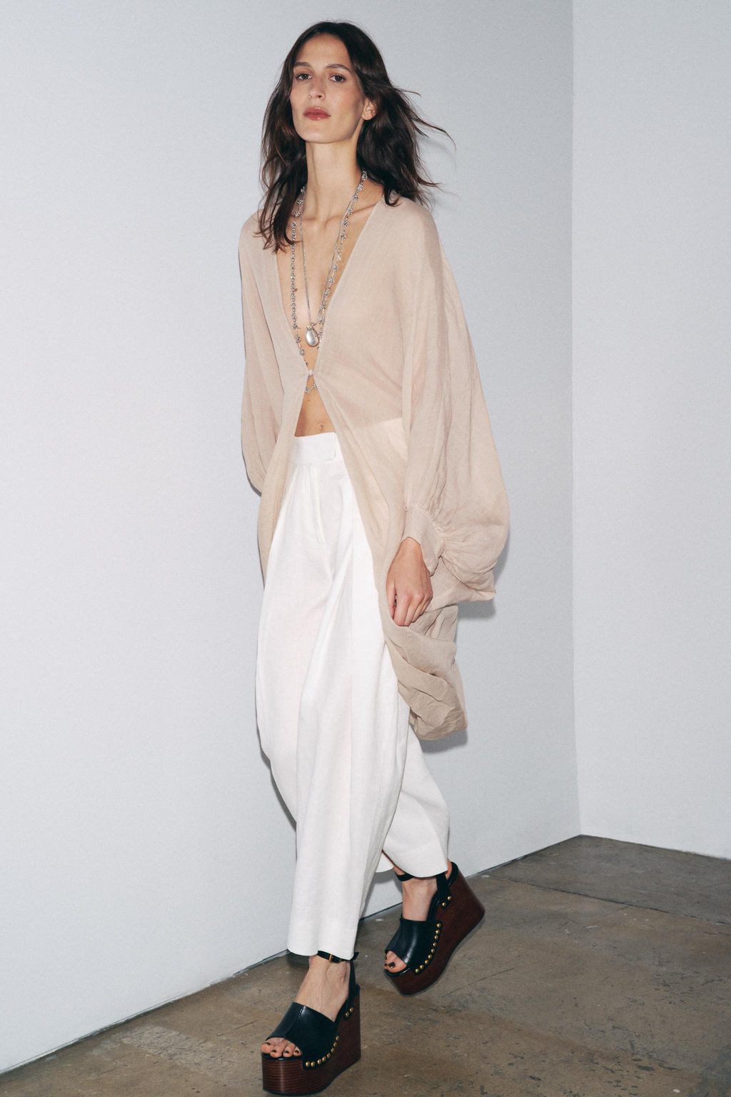 ZW COLLECTION RAMIE LONG TOP