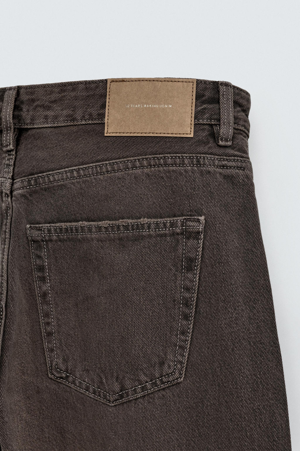 JEANS REGULAR FIT / Marr?n - Zara фото 10