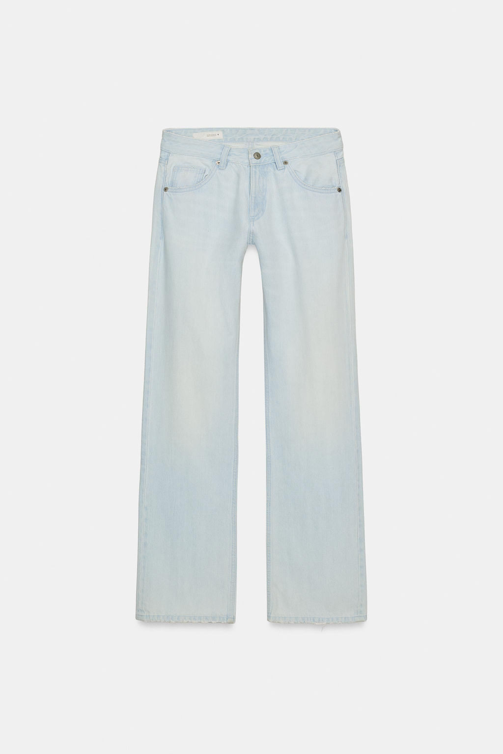 TRF MID-WAIST BAGGY JEANS - Zara фото 20