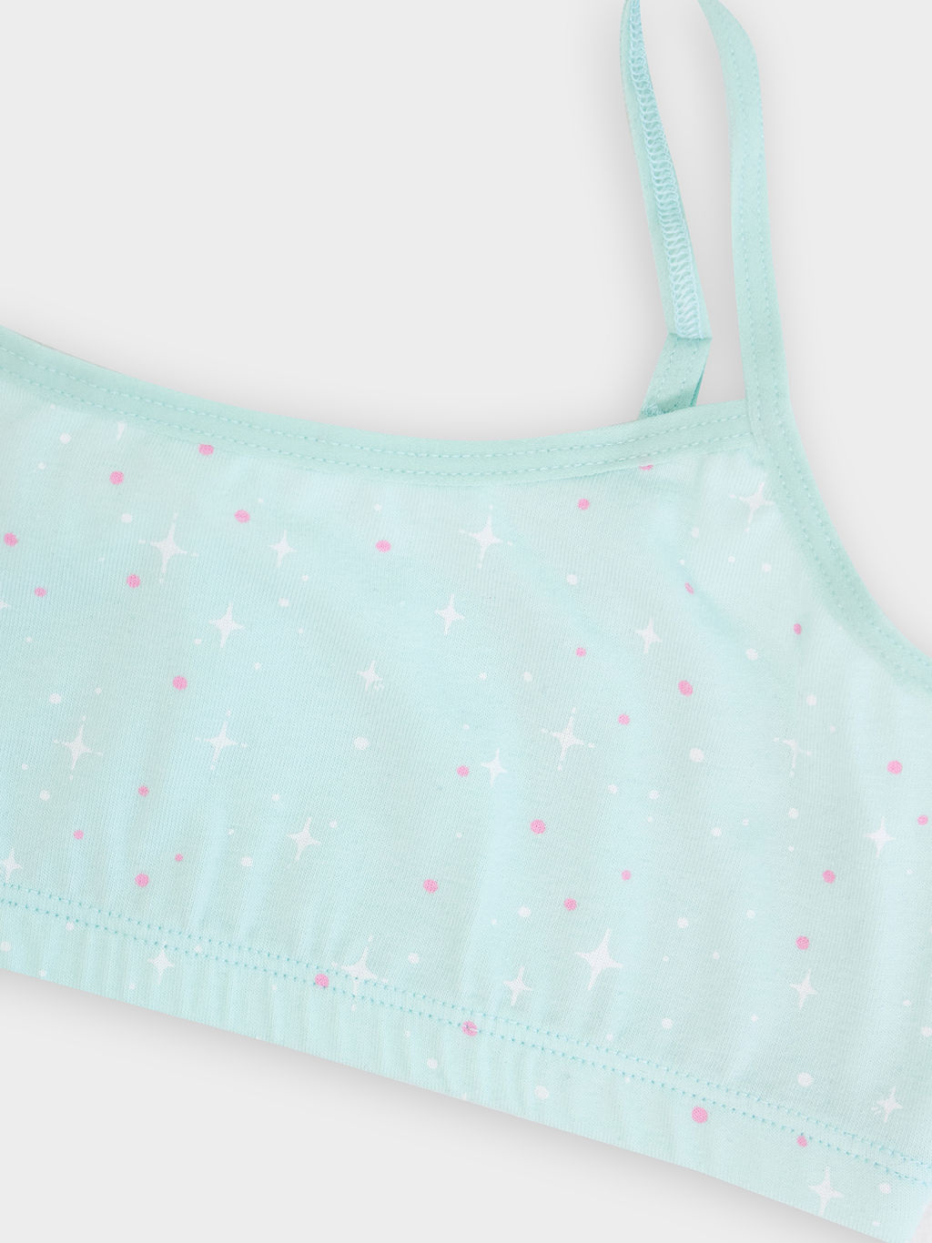 Топ для девочек голубой с цветами - Mark formelle фото 3