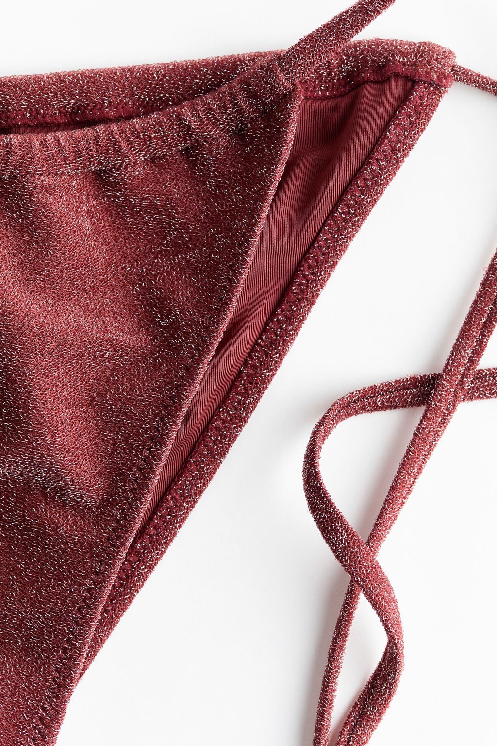 Braga de bikini cheeky con tiras de anudar - H&m фото 7