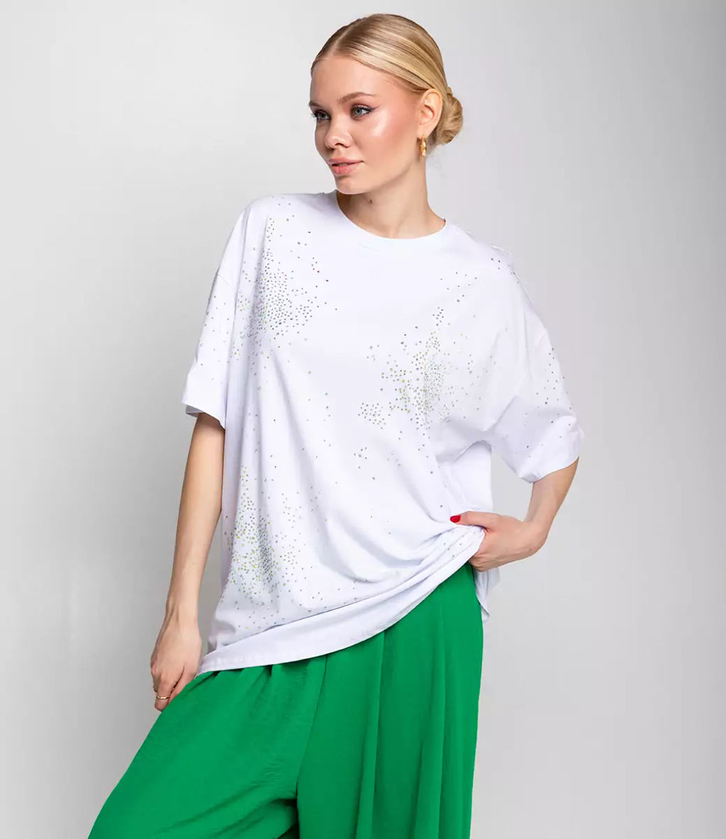 Футболка #БШ2240, белый