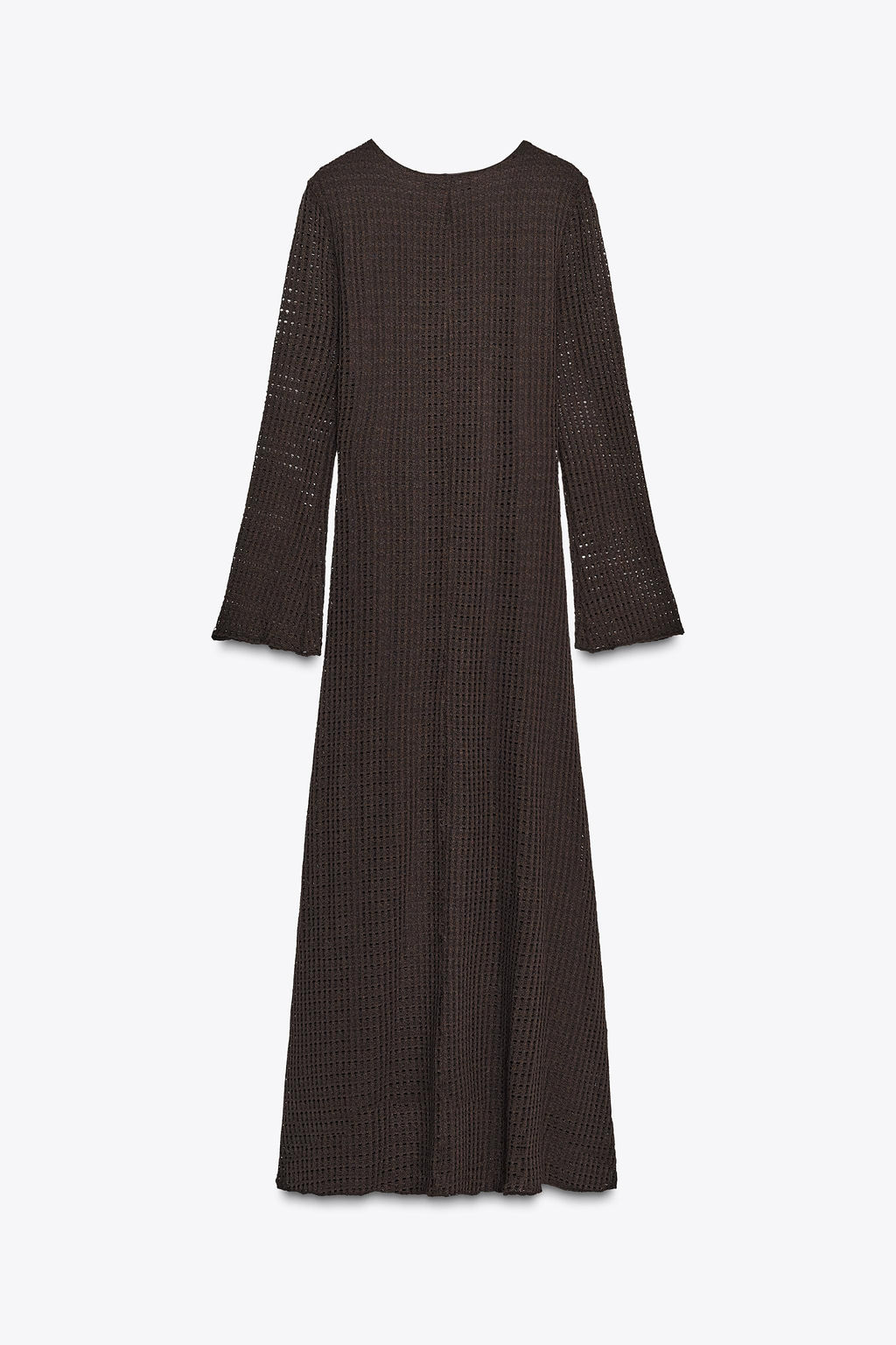 HARDWARE CROCHET MIDI DRESS - Zara фото 17