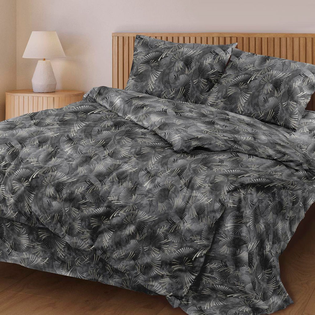 КПБ евро бязь "Любимый дом" (70х70) рис. 60309-1 Фантазия н/у