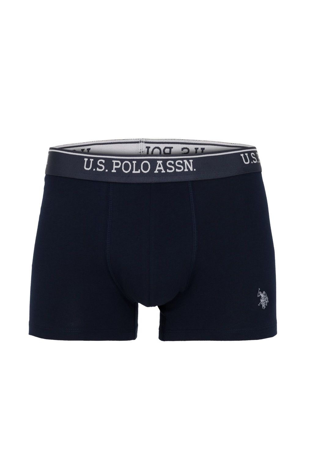 Мужское нижнее белье серого меланжа - U.s. polo assn фото 7