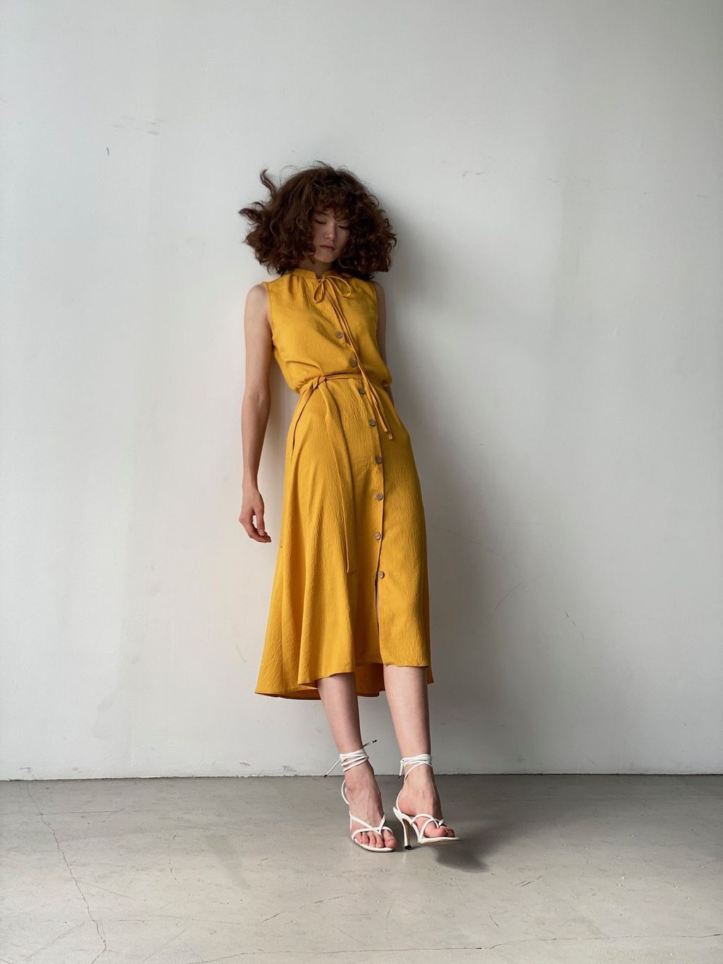 Платье, как из к/ф Красотка, в цвете манго - Martichelli фото 12