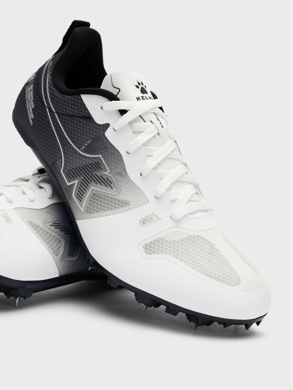 Легкоатлетические шиповки KELME Mens/Womens Sneakers (White/Black)