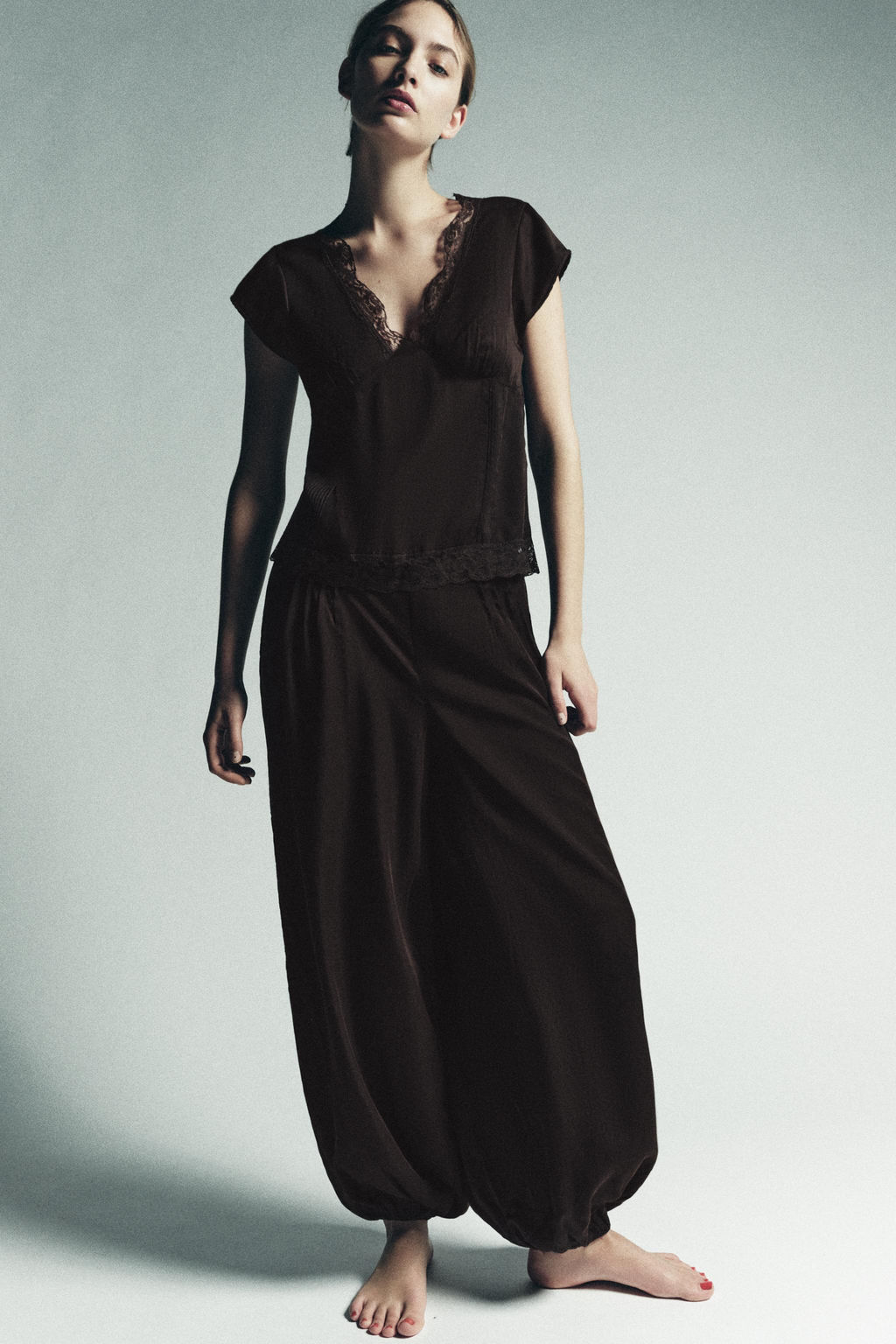 100% LYOCELL SAROUEL TROUSERS