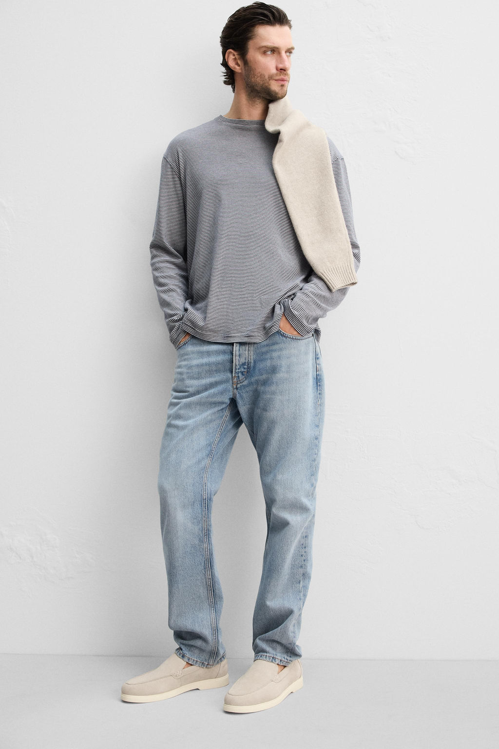 CASUAL LEATHER LOAFERS - Zara фото 2