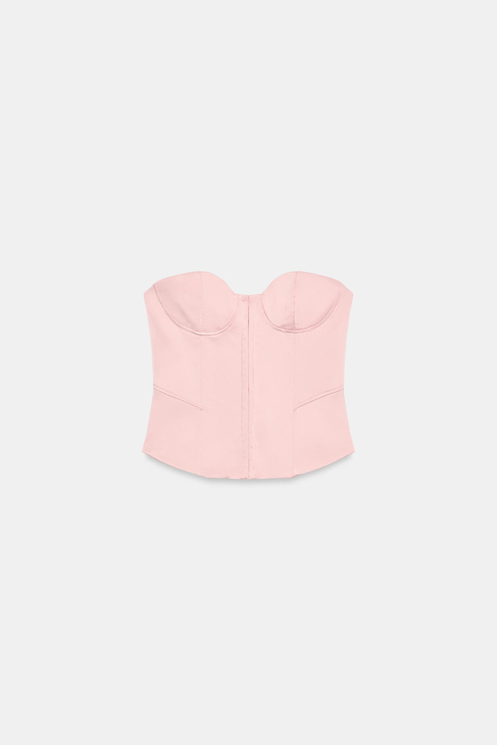 TOP CORSETERO SATINADO PALABRA DE HONOR / Rosa pastel - Zara фото 2