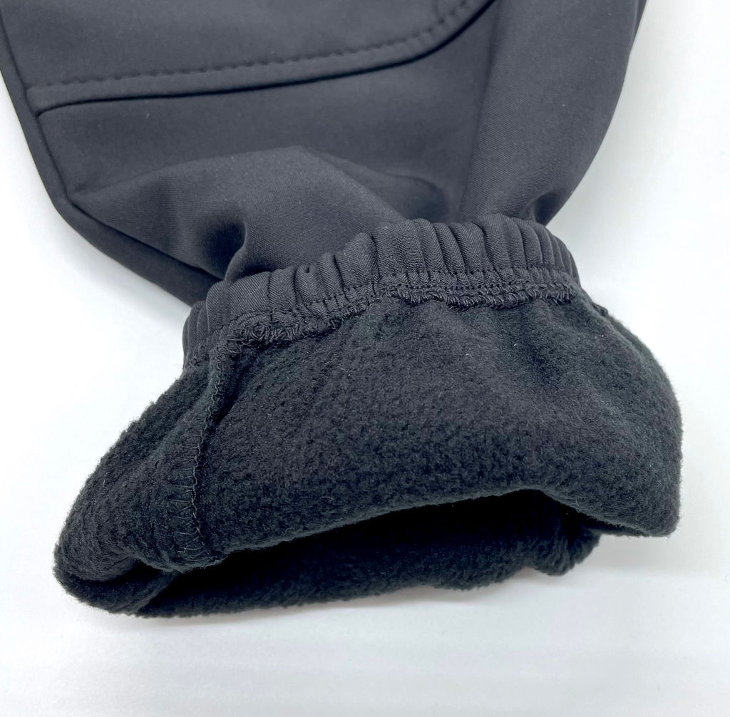 Детские брюки Softshell для девочки и мальчика TED 040 черный - Caimano фото 3