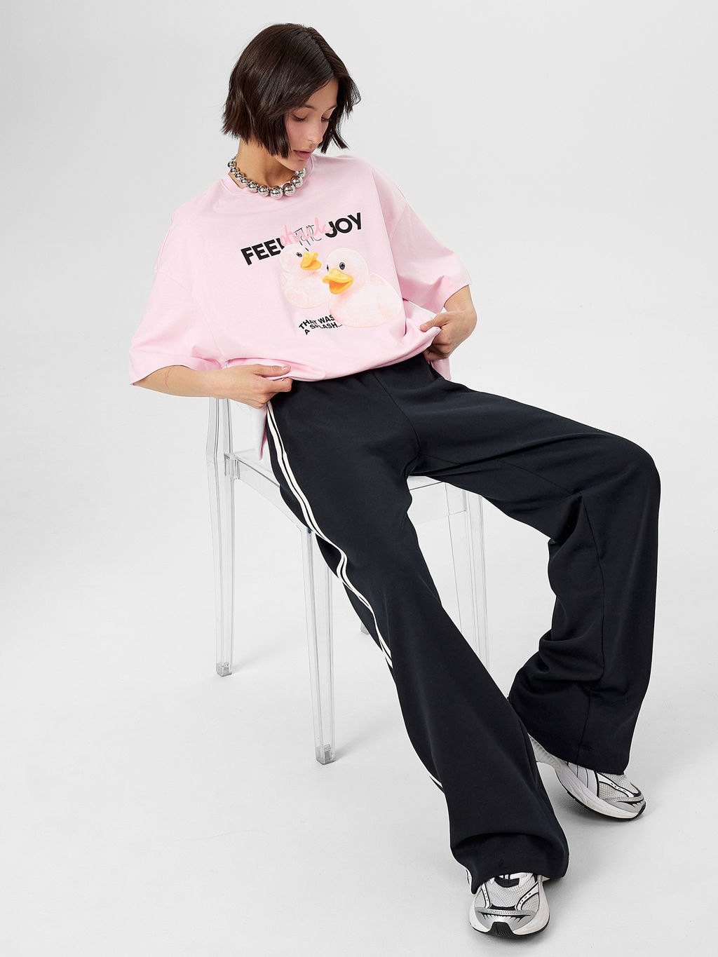 Футболка Mark Formelle женская розовая с печатью хлопок  фото 6