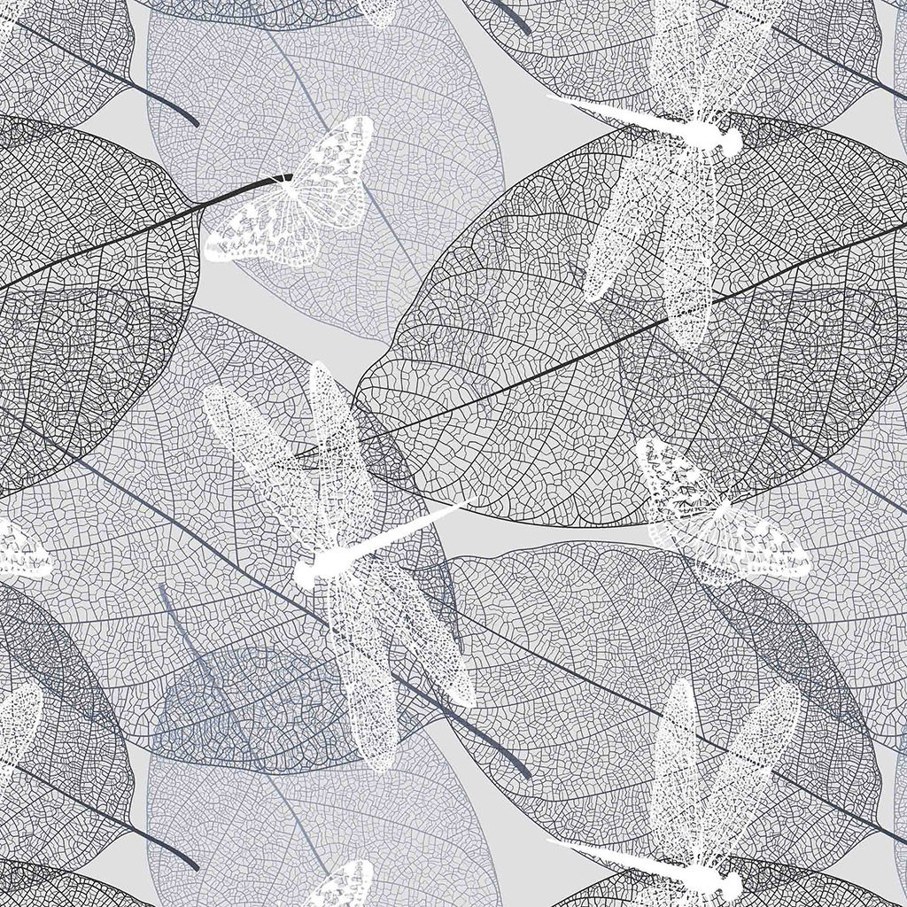 Наволочка 50х70см "Стрекозы, серо-бежевый", с клапаном-запахом, бязь "Комфорт" 121г/м2, хлопок 100%, упаковка "классическая" пакет ПВД 14,5х23см, еврослот, "Домашняя мода" (Россия)