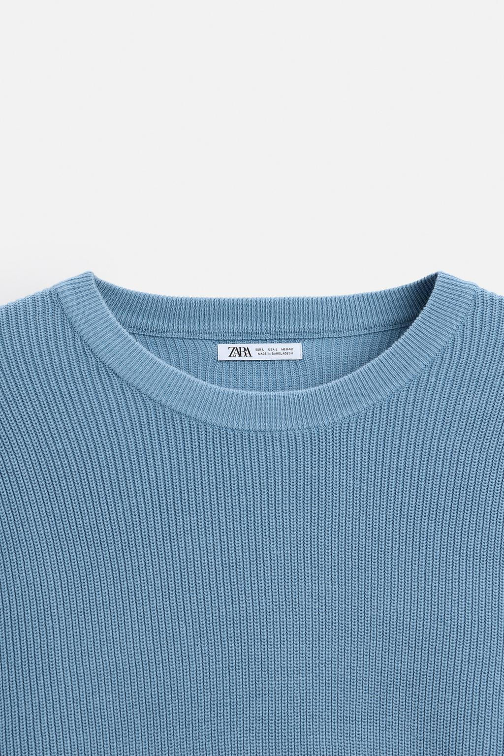 BASIC PURL KNIT SWEATER - Zara фото 35