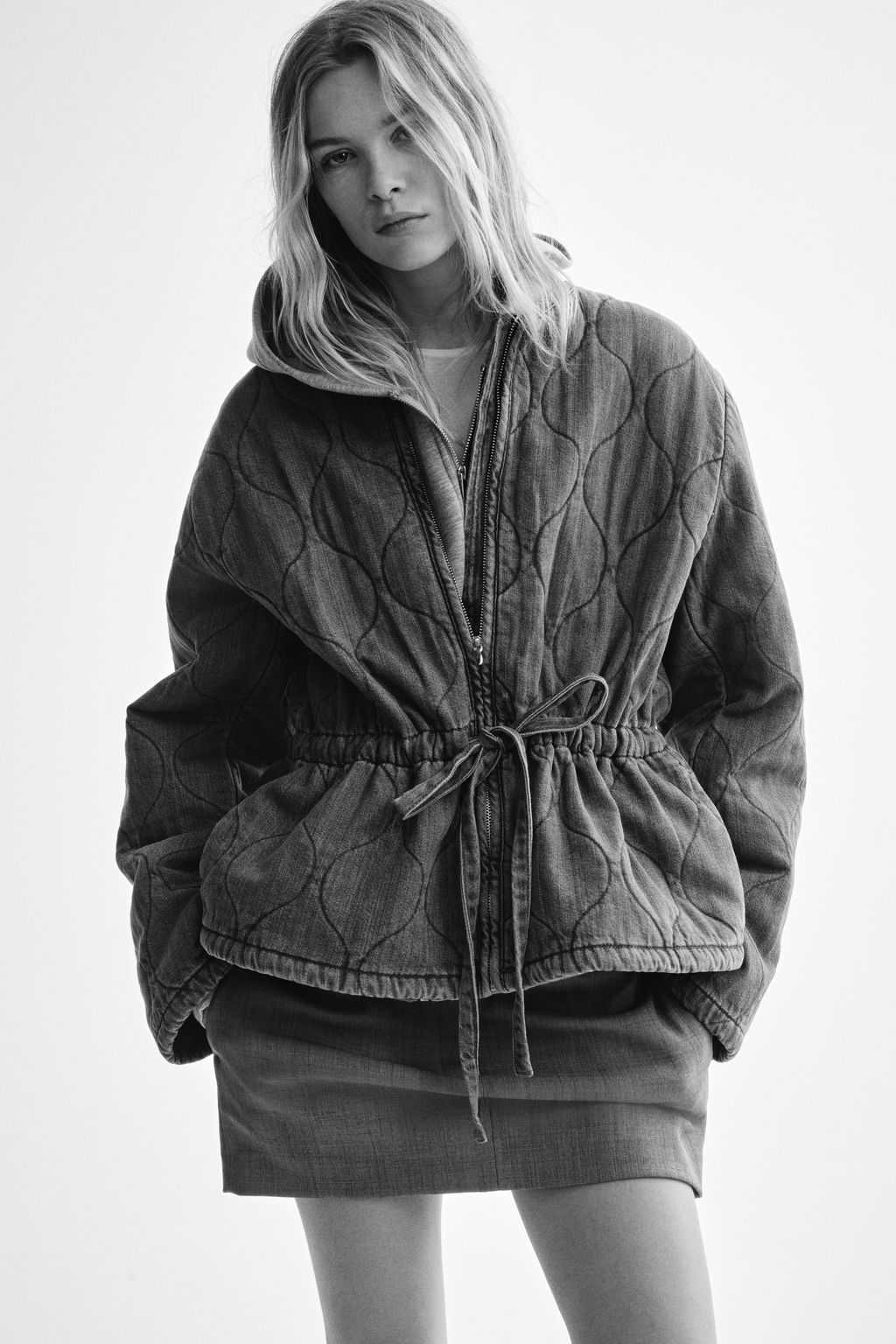 Chaqueta denim acolchada - H&m фото 6
