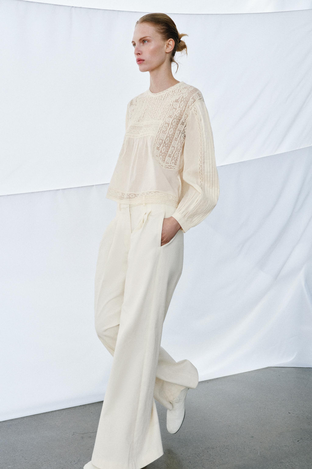 ZW COLLECTION EMBROIDERED SHIRT - Zara фото 8