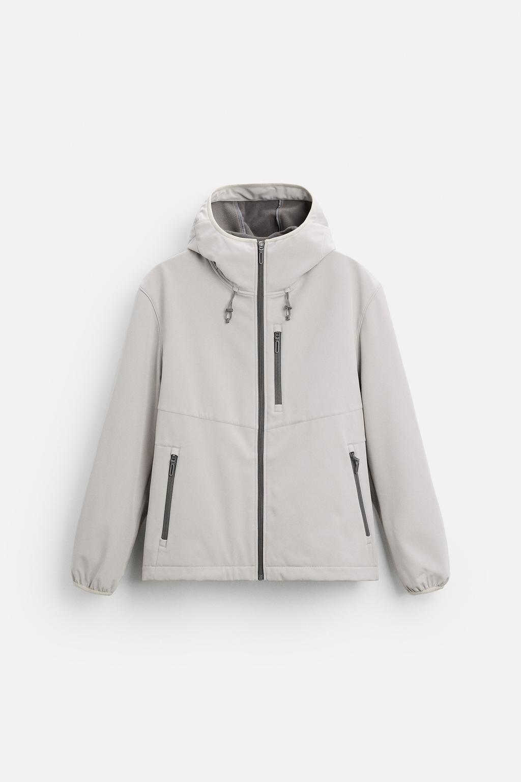 HOODED TECHNICAL JACKET - Zara фото 16