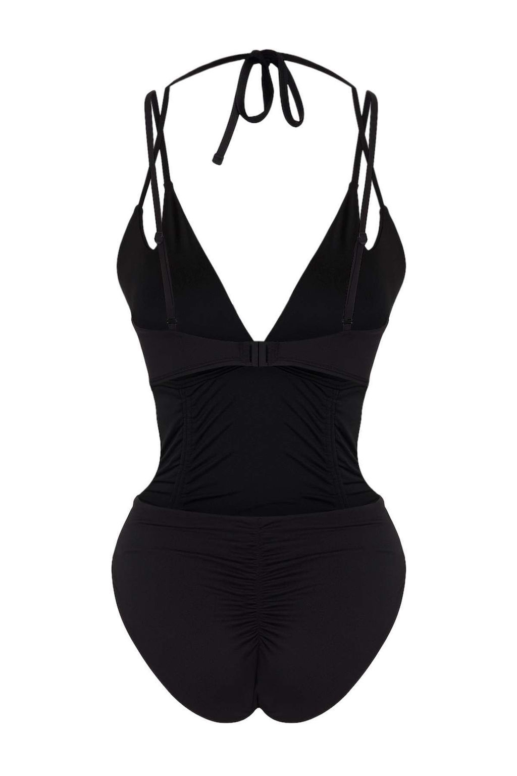 Trendyolmilla Siyah Drapeli Brazilian Mayokini TBESS25MY00011 фото 6